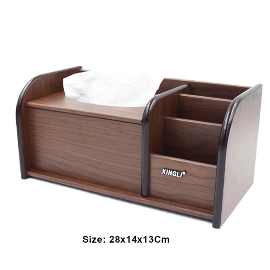Drawer Type Wooden Table Stationery Organizer | Premium Office Desk Organizer