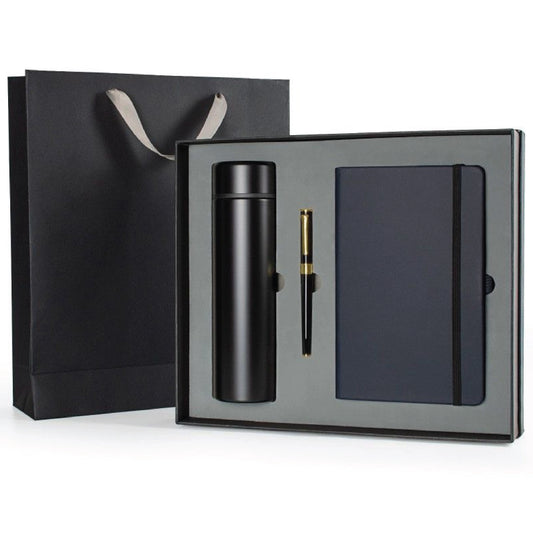 3 in 1 Pen, Bottle, and Notebook Gift Set | Premium Corporate Gift Box