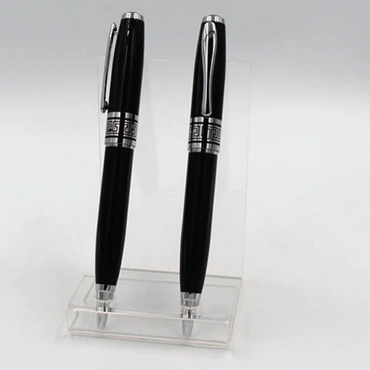 Black & Silver Pen Set of 2 | Premium Corporate Gift
