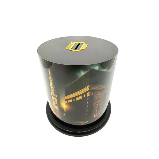 Khana Kaaba Wooden Saving Box – Islamic Money Bank for Hajj & Umrah Savings