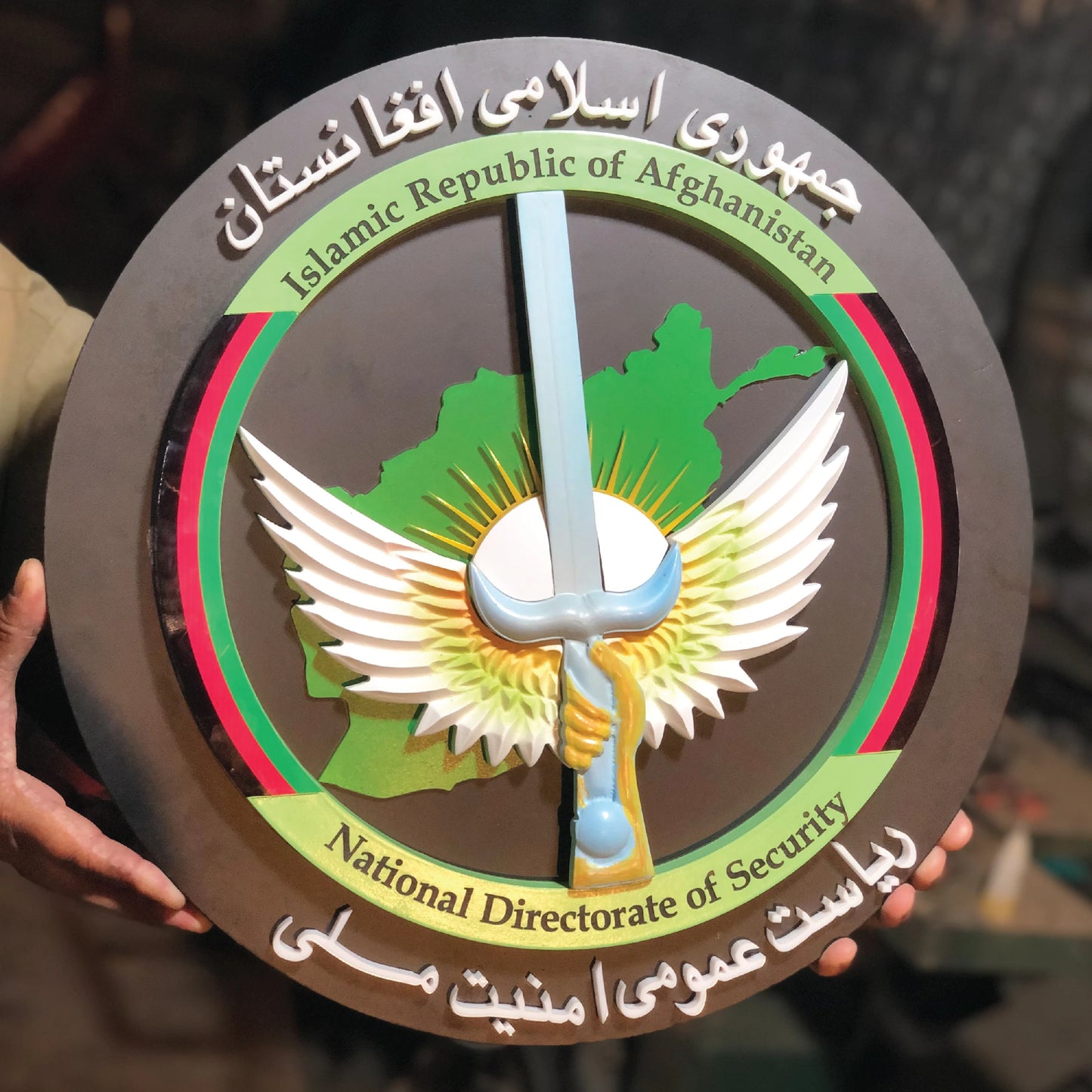 3D Customized Metal & Wooden Logo | Premium Corporate Branding Display with Brass and Acrylic Finish