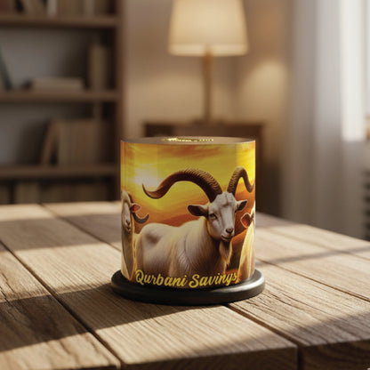 Eid ul Adha Wooden Saving Box – Islamic Money Bank for Qurbani & Charity