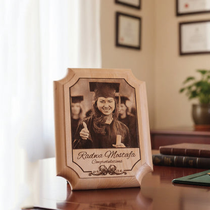 All Style Engraving on Wooden Frame | Custom Laser Engraved Gift & Décor