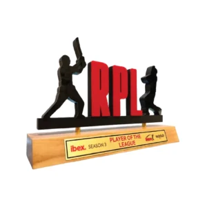 Premium Wooden Award Trophy Elegant Corporate & Event Recognition Trophy