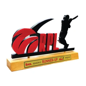 Premium Wooden Award Trophy Elegant Corporate & Event Recognition Trophy