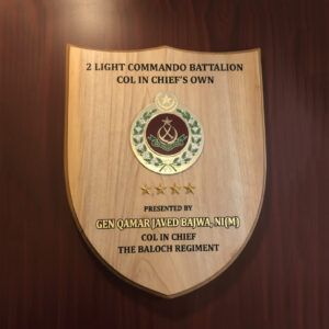Handcrafted Shield Wooden Crest – Premium Oak-Finish Military & Corporate Wall Plaque